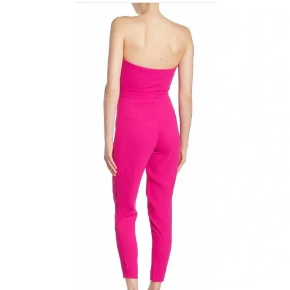 NWT Alexia Admor Kendra Asymmetrical Overlay Jumpsuit Size 12 - Image 10