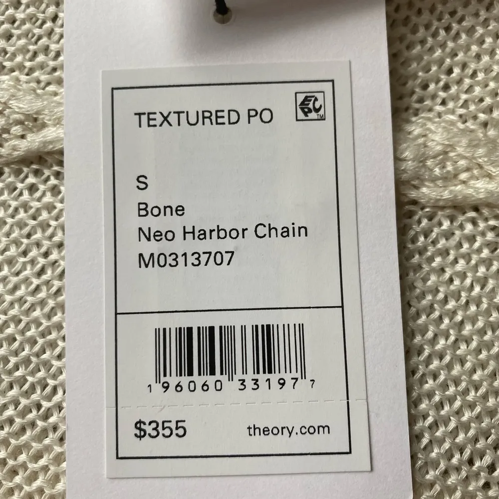 Neo Harbor Chain Sweater Small in Bone - Image 6