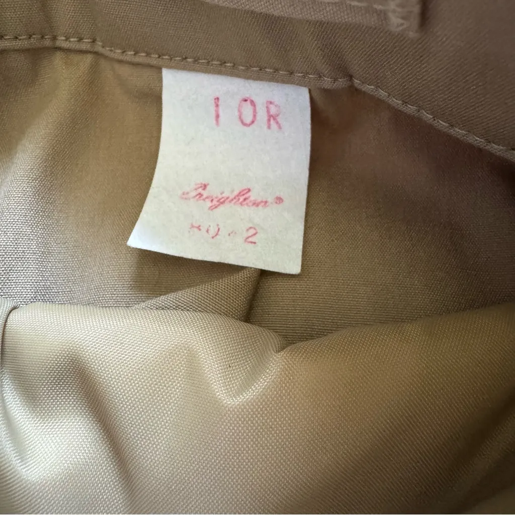 Vintage Creighton Stahl Insulated Windbreaker Jacket Women’s 8/10R Tan - Image 8