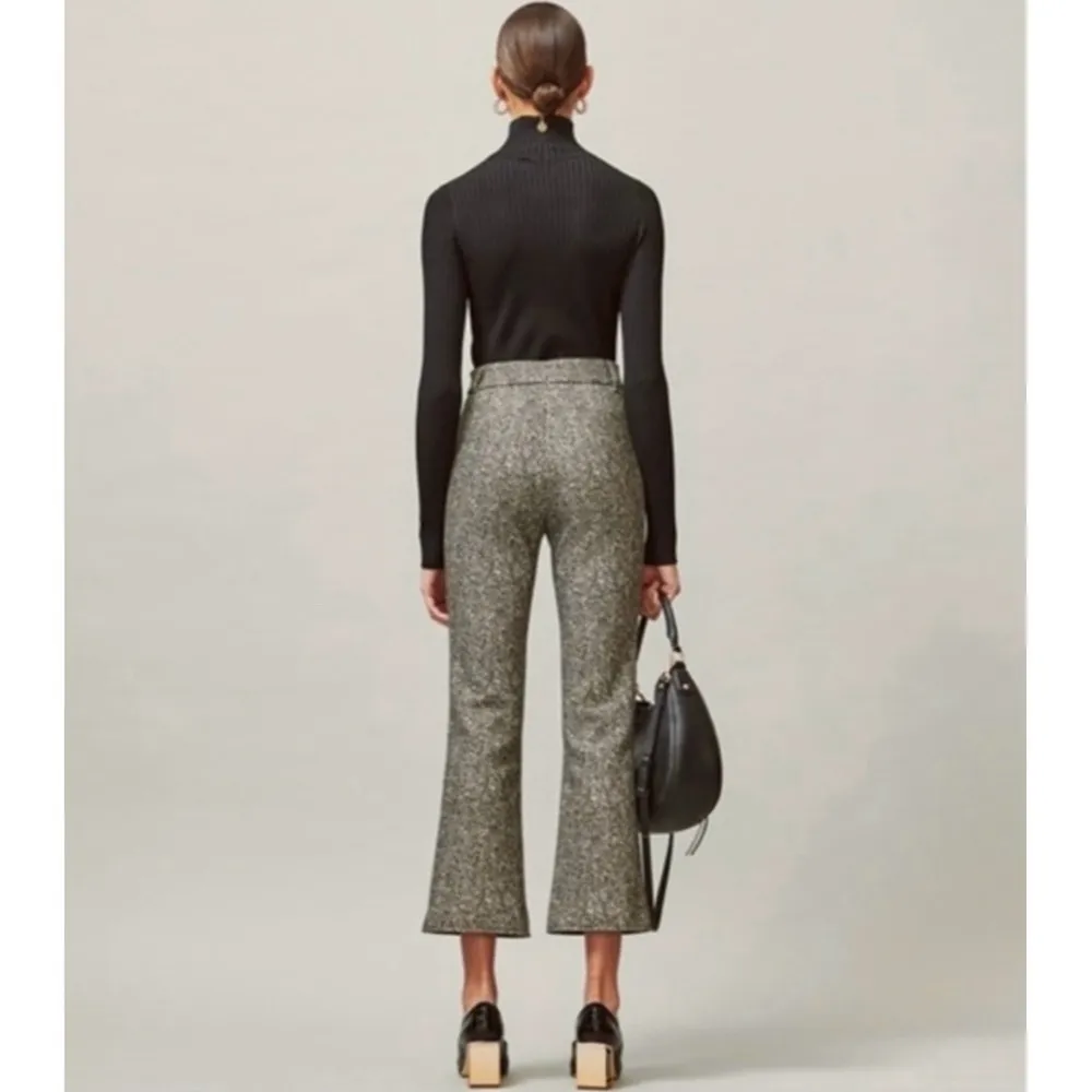 NEW Tory Burch Printed Donegal High Waist Pant - Image 2