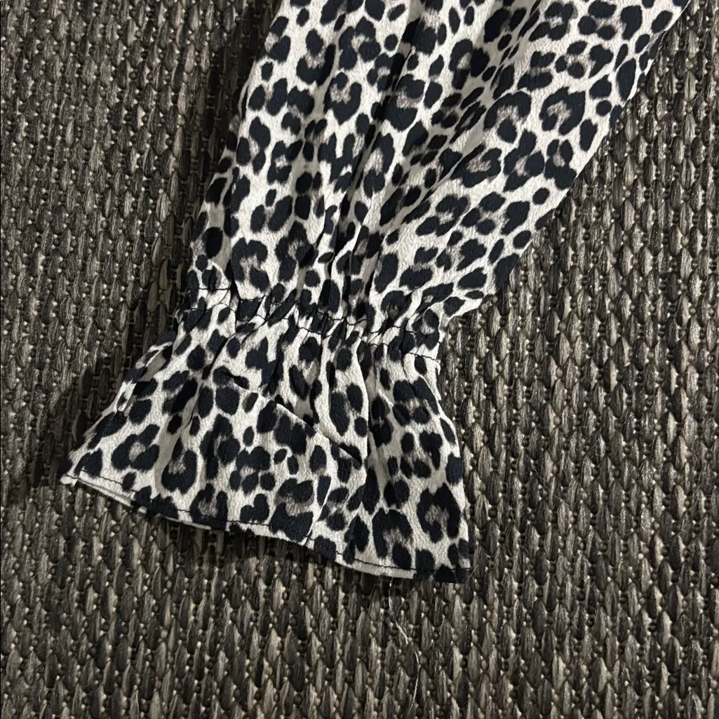 Zara mini dress leopard print - Image 6