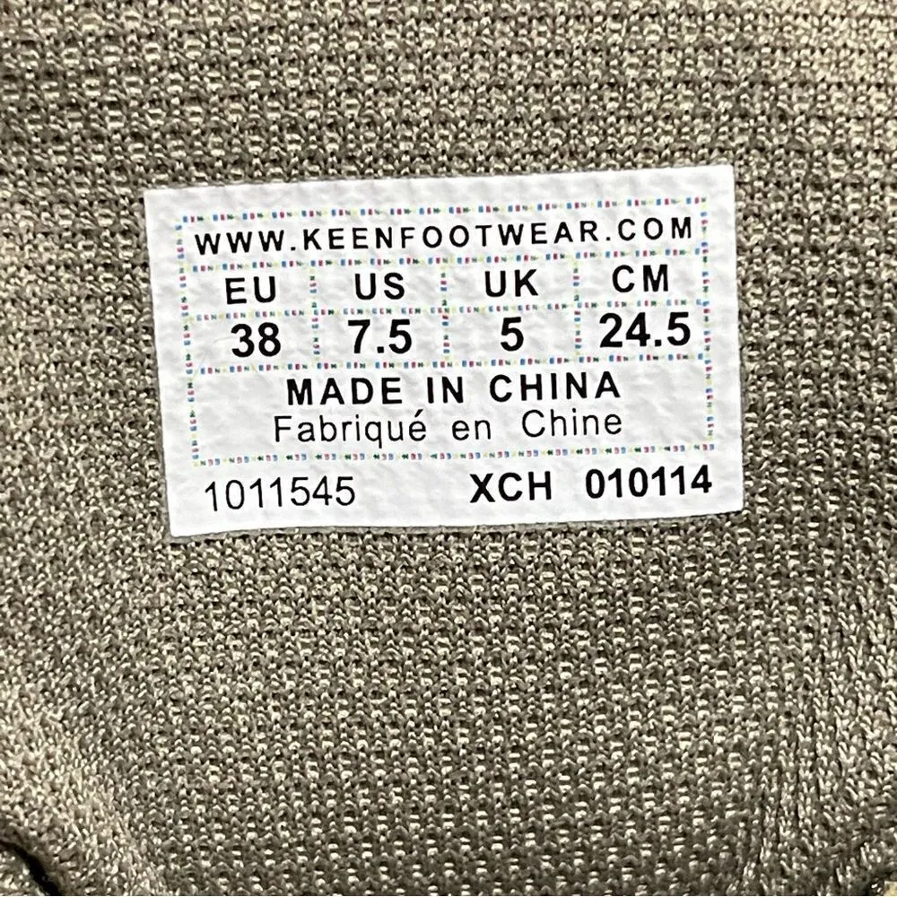 KEEN Koven Women's Waterproof Mid Hiking Boots Dark Earth/Arabesque Size 7.5M - Image 3