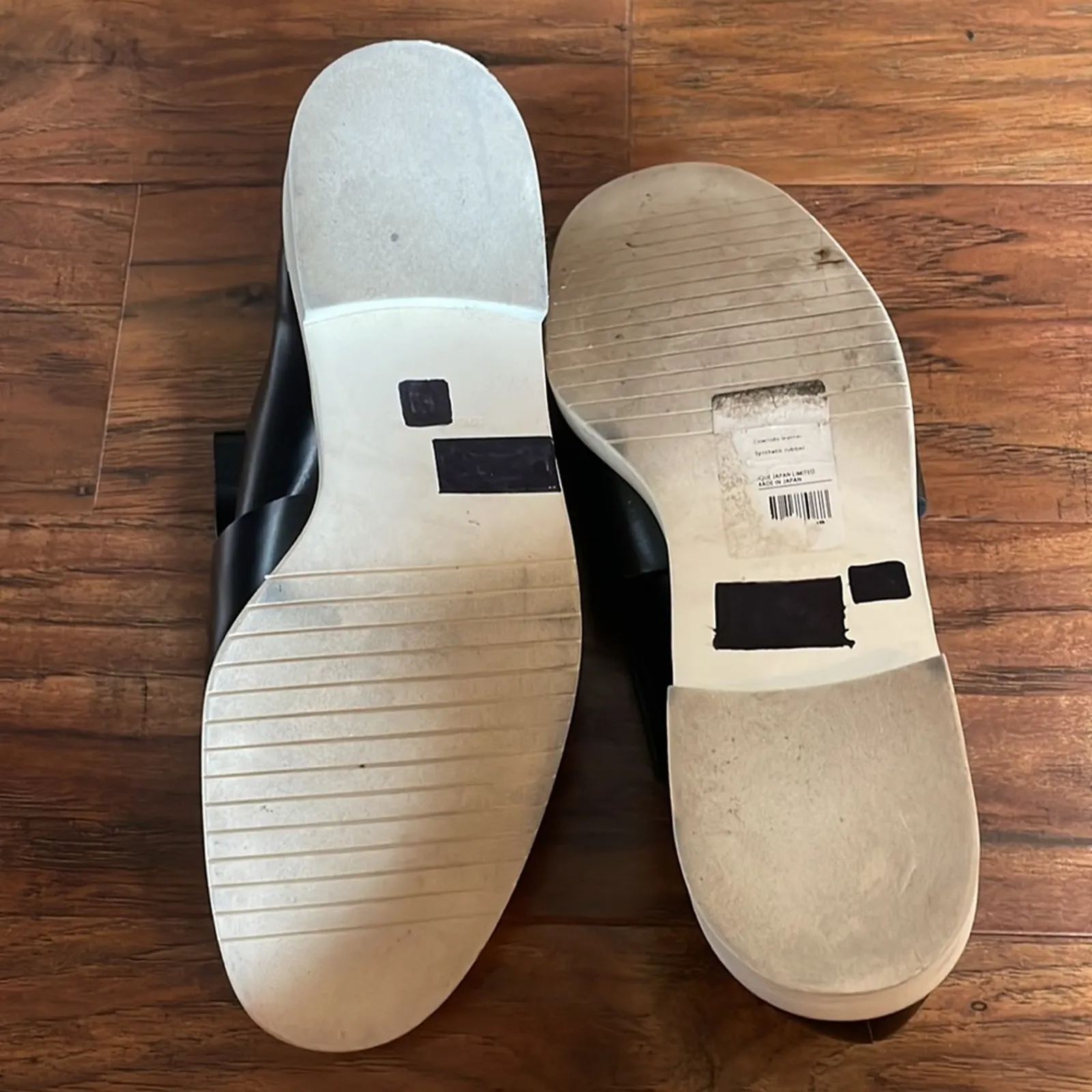 Enföld $350 Black and White Sneaker/ Loafer 37 7 JAPAN Limited Size 6 - Image 6