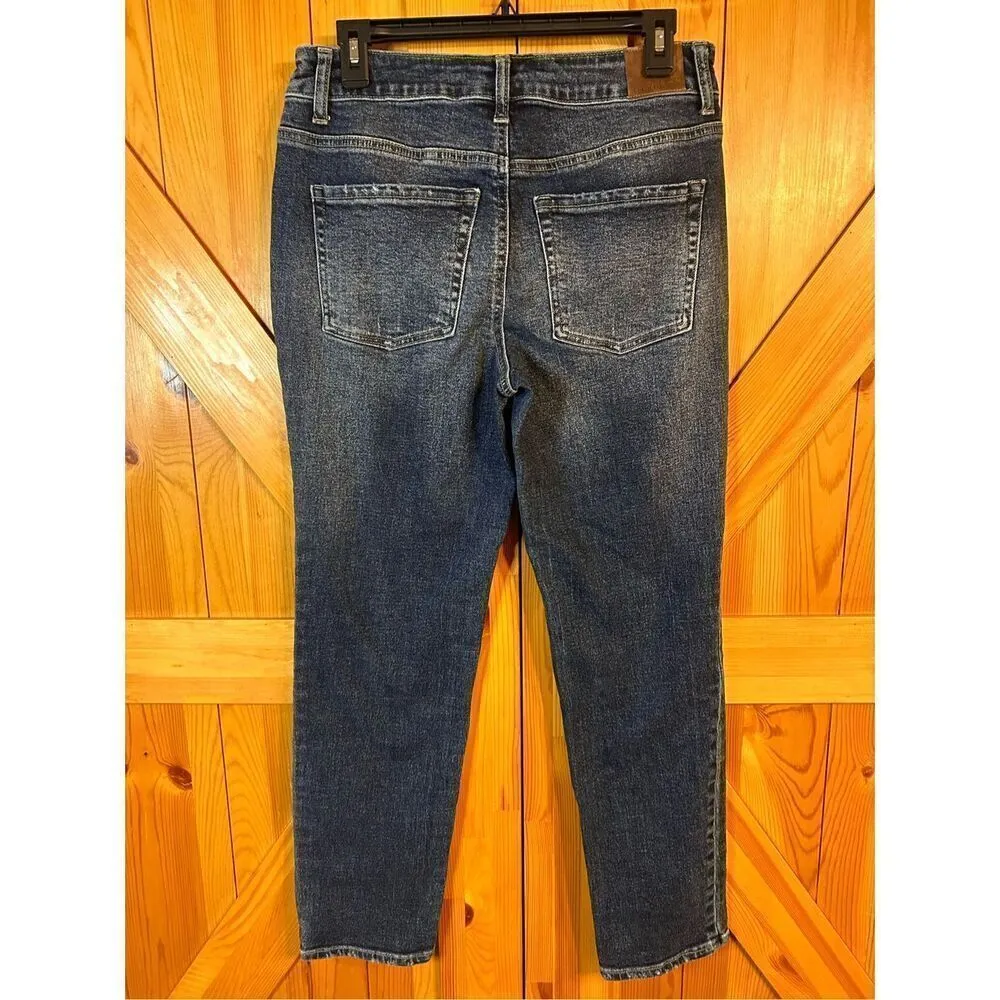 Maurices Jeans Women's Size 4R Blue Stretch Denim Distressed High Rise (4673) - Image 4