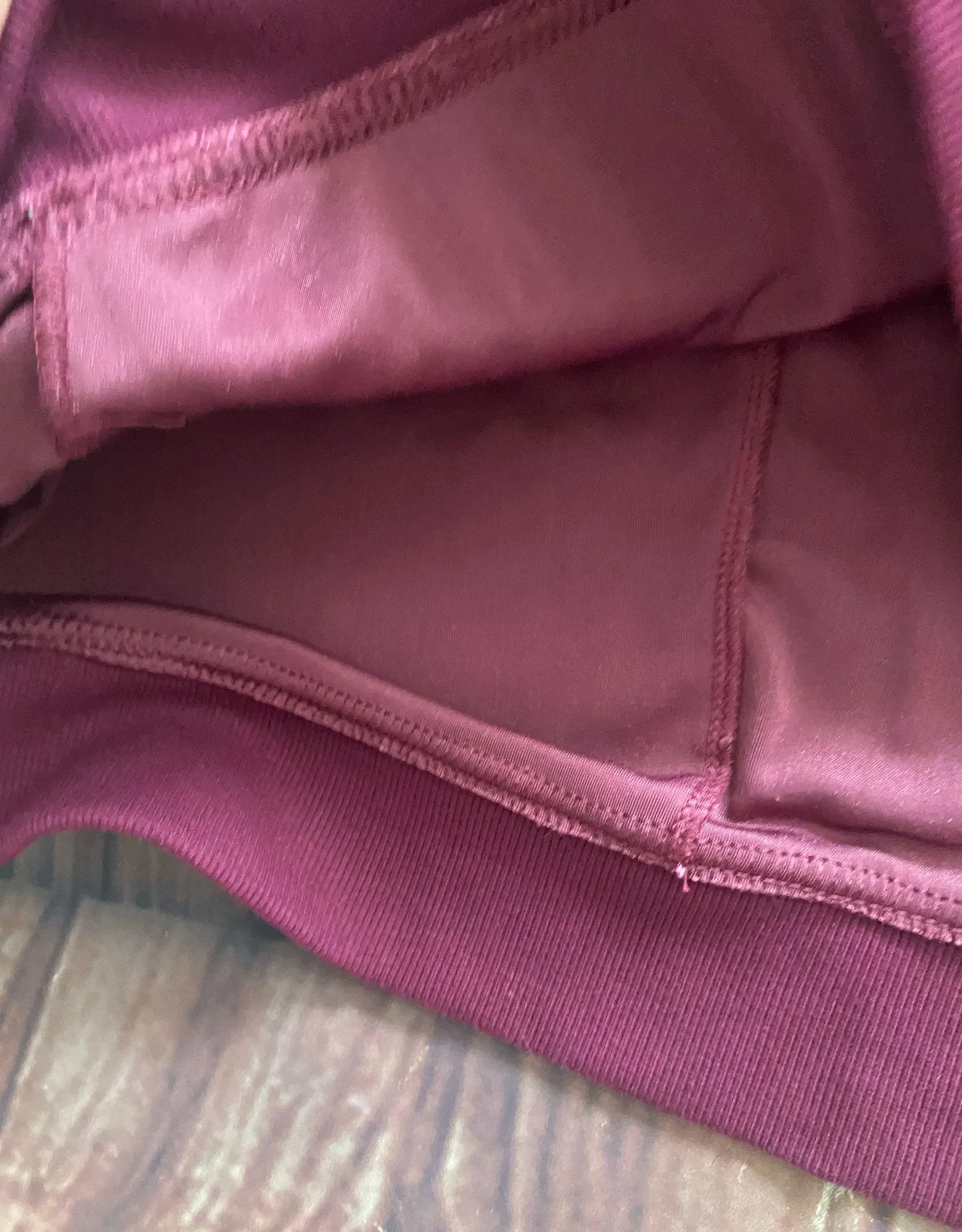 Velvet Funnel Neck Sweatshirt Sz M - Image 9