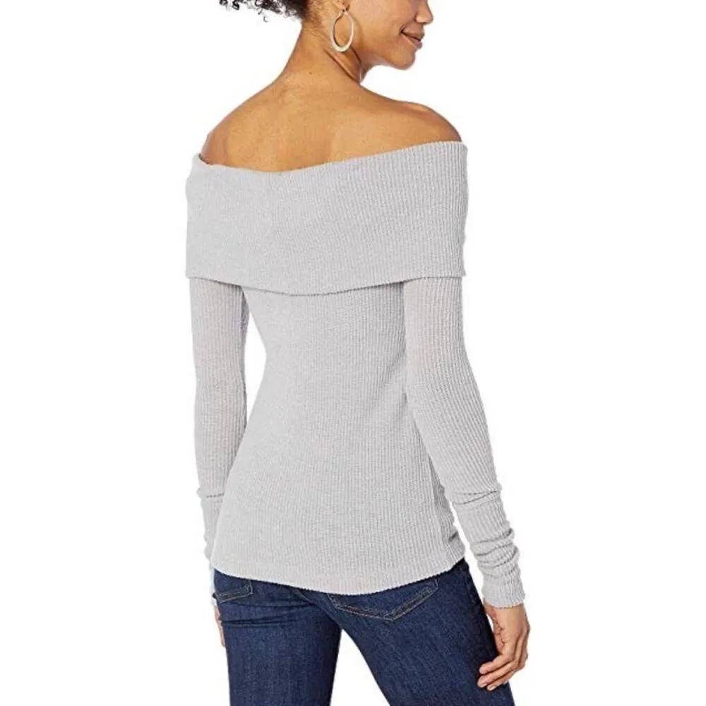 Free People  Off the shoulder long sleeve top - Image 4