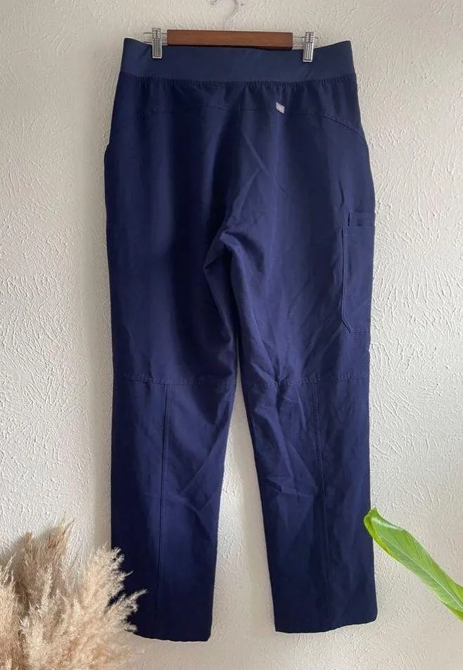 FIGS Women’s Kade Cargo Scrub Pant in Navy Blue Nurse Medical Size XL - Image 6