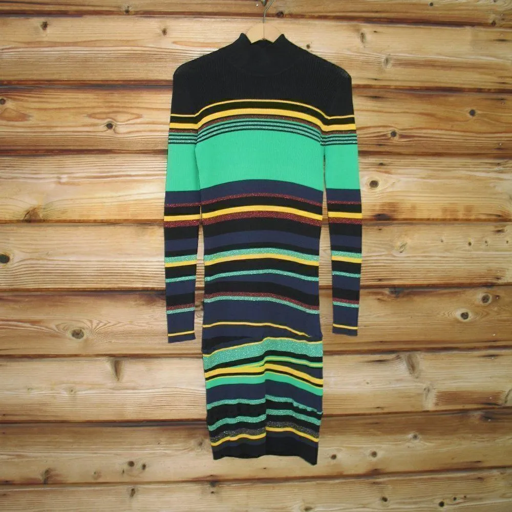 NWOT Diane Von Furstenberg  Rib Knit Body Con Dress - Image 3