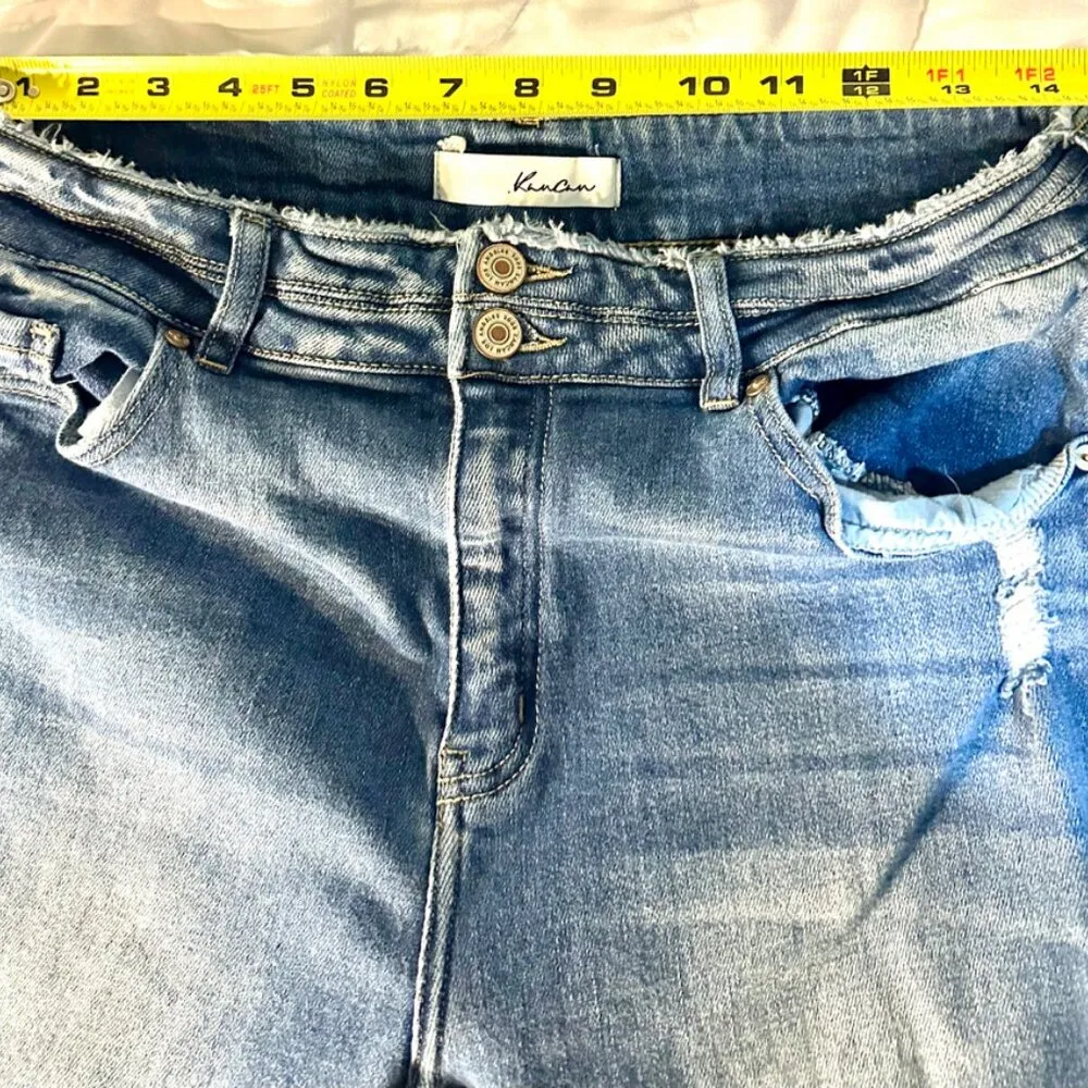 KanCan Jeans Size Waist 31X33 Inseam Inches Flared Stretchy Hi - Image 4