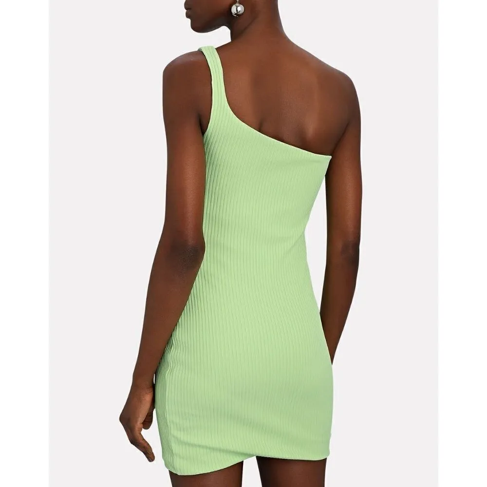 Gauge81 Erla One Shoulder Dress in Green XSmall Womens Mini Cocktail Size XS - Image 15