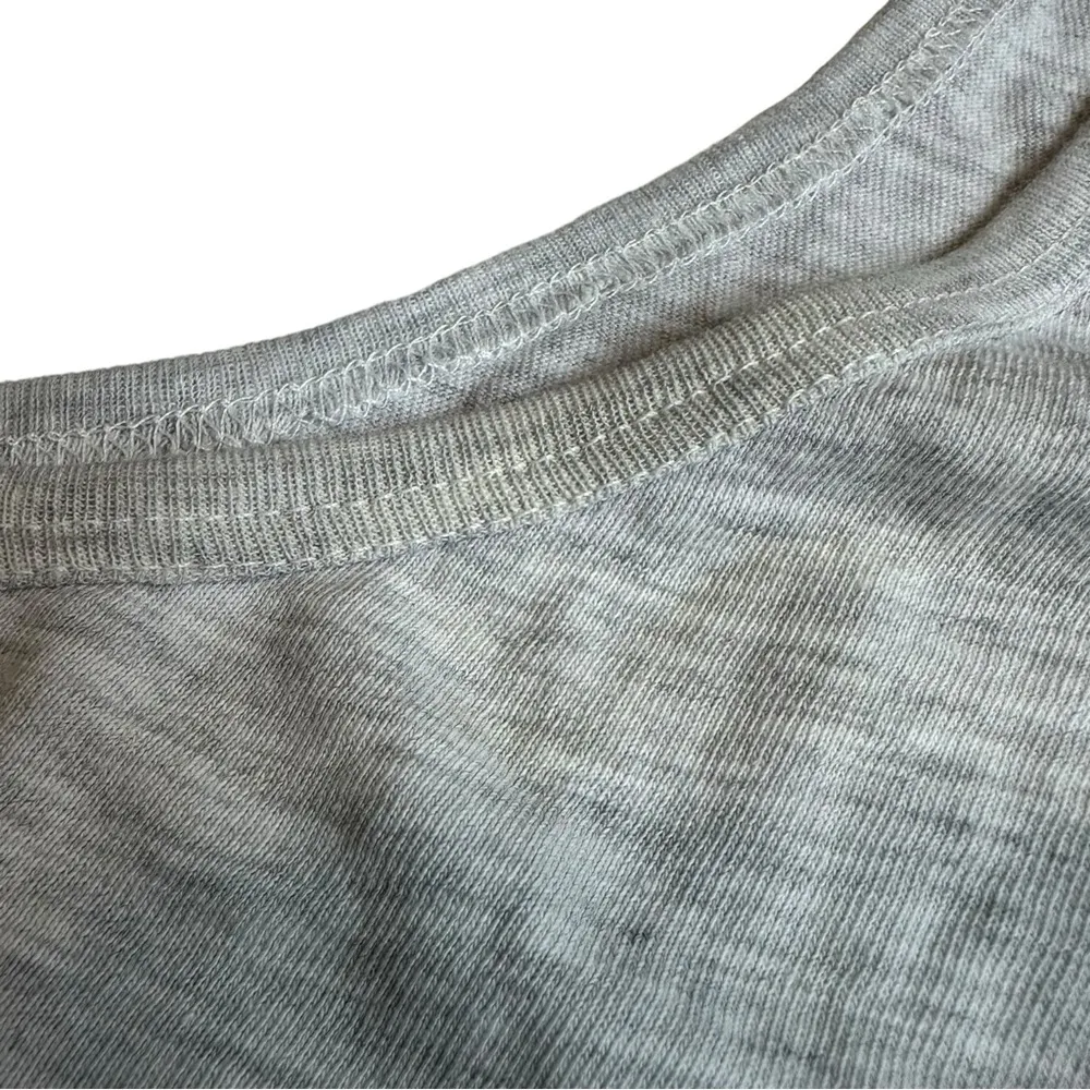 Vintage 90s Sleeveless Aruba Boat Ship Coastal Beach Gray Graphic Tank Top Size L - Image 7