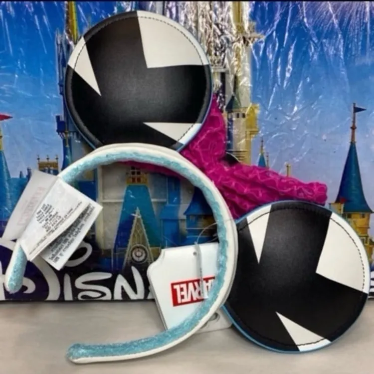 Disney parks spider Gwen Minnie Mouse ears NWT - Image 3