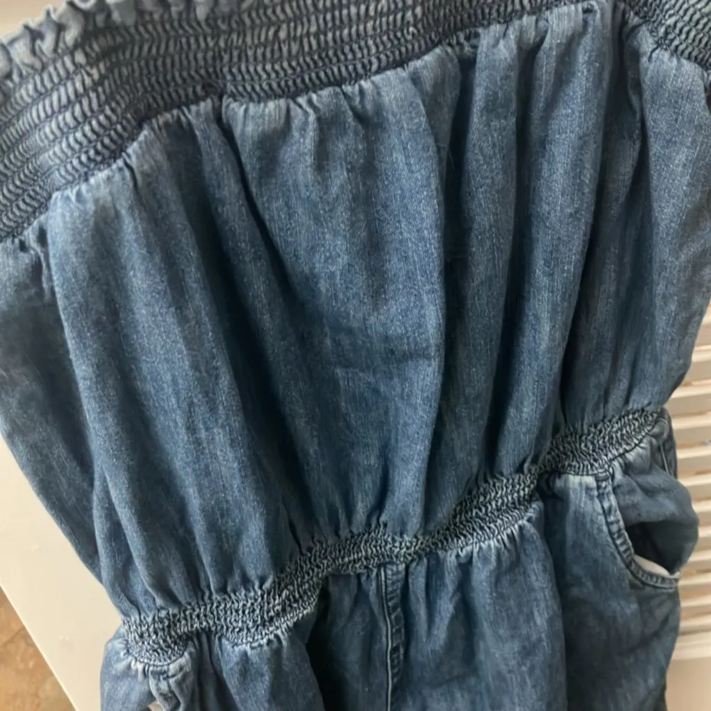 FINAL MARKDOWN Ladies gap Denim Romper xl - Image 3