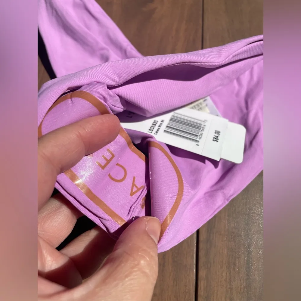 L Space Cabana High Leg Cheeky Bikini Bottom Size S - Image 5