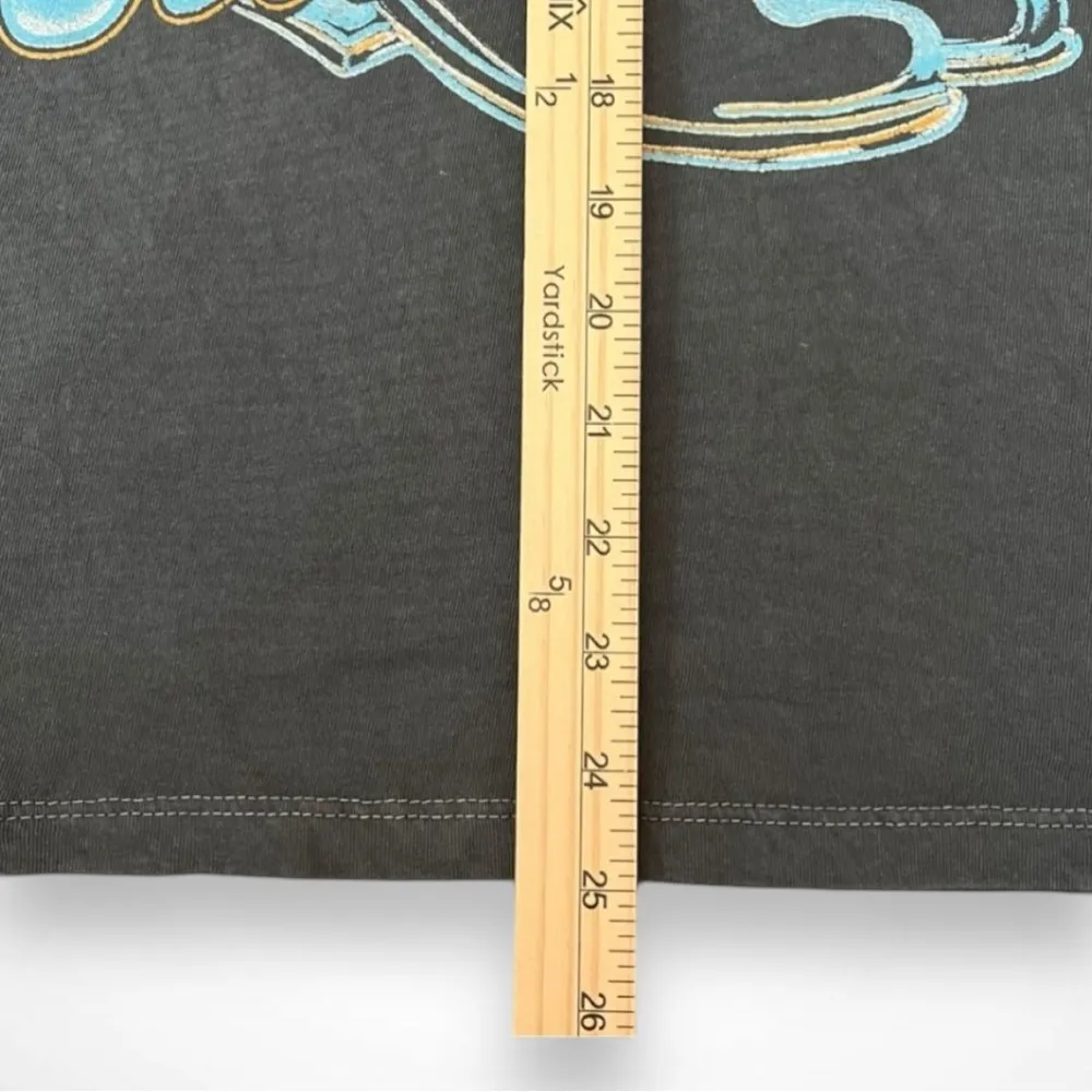 GIRL DANGEROUS Gray Country Stardust Oversize Graphic‎ T - Image 8