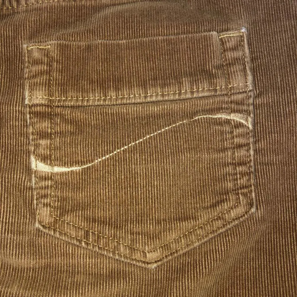Gap jeans stretch Brown Corduroy Mini skirt size 6 - Image 8
