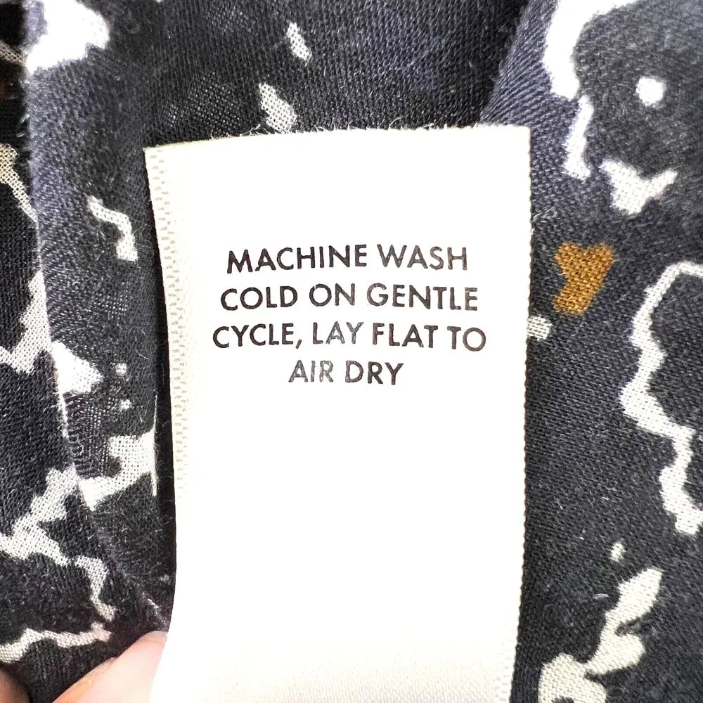 Apiece Apart Floral Blouse 100 % Viscose Blouse Classic Preppy Business Size 4 - Image 11