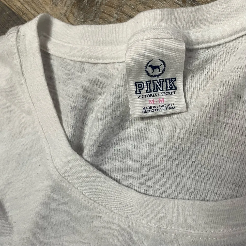 Victoria’s Secret pink bling shirt sleeve shirt - Image 2