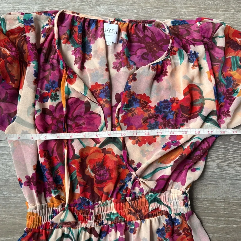 misa  dariya midi floral dress XS - Image 12