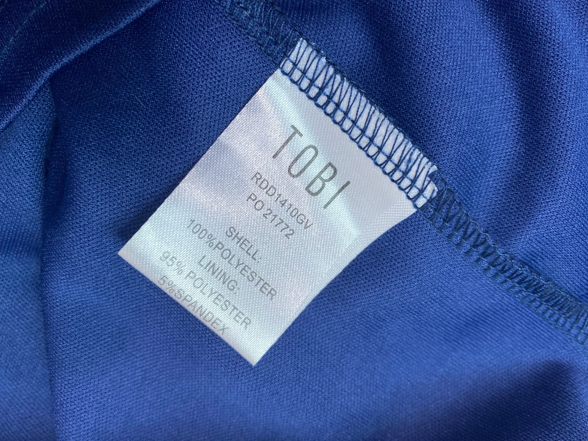 Blue Plaid  Dress M - Image 6