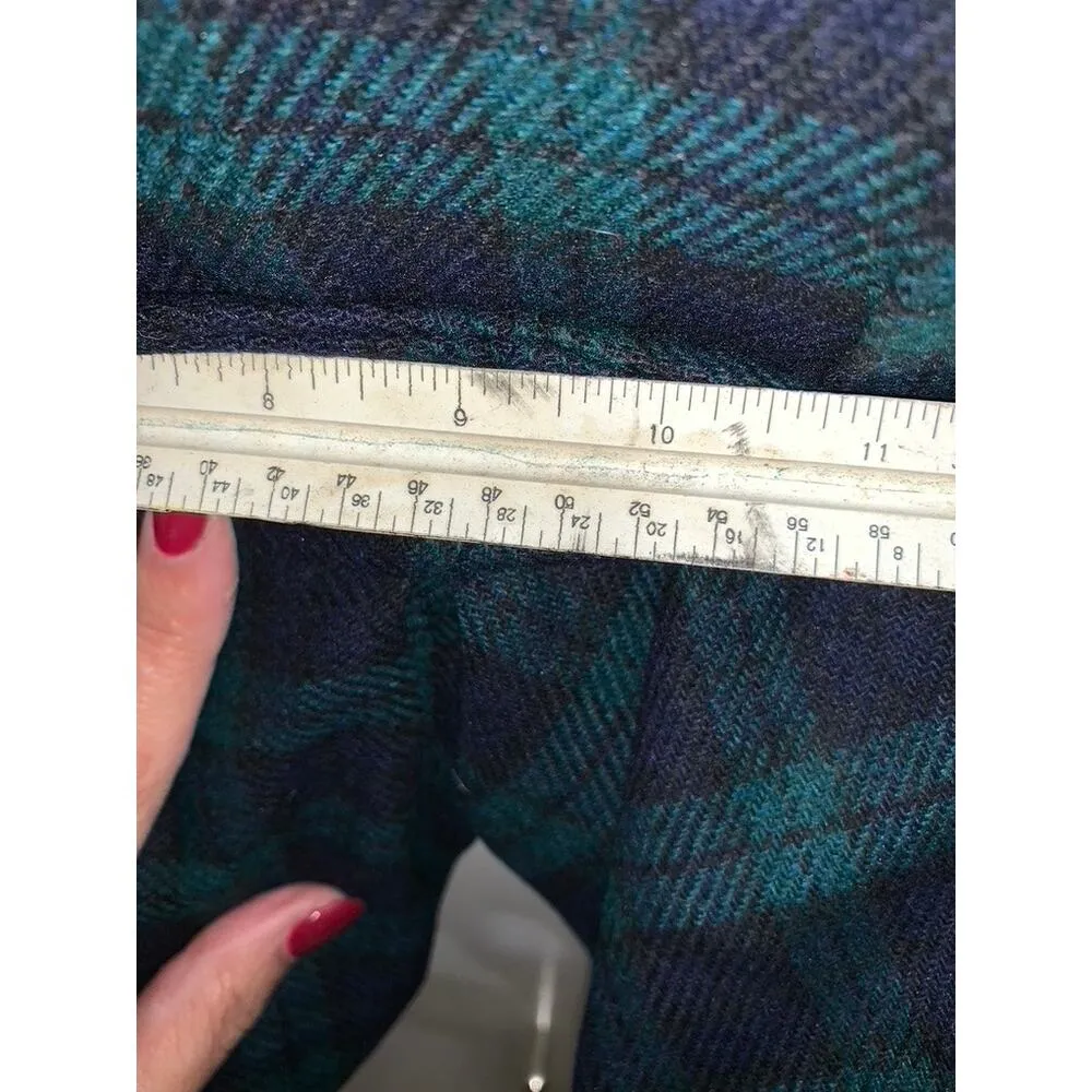 Vintage BRIGGS New York‎ Women's Plaid Bermuda Shorts Size 12 - Image 6