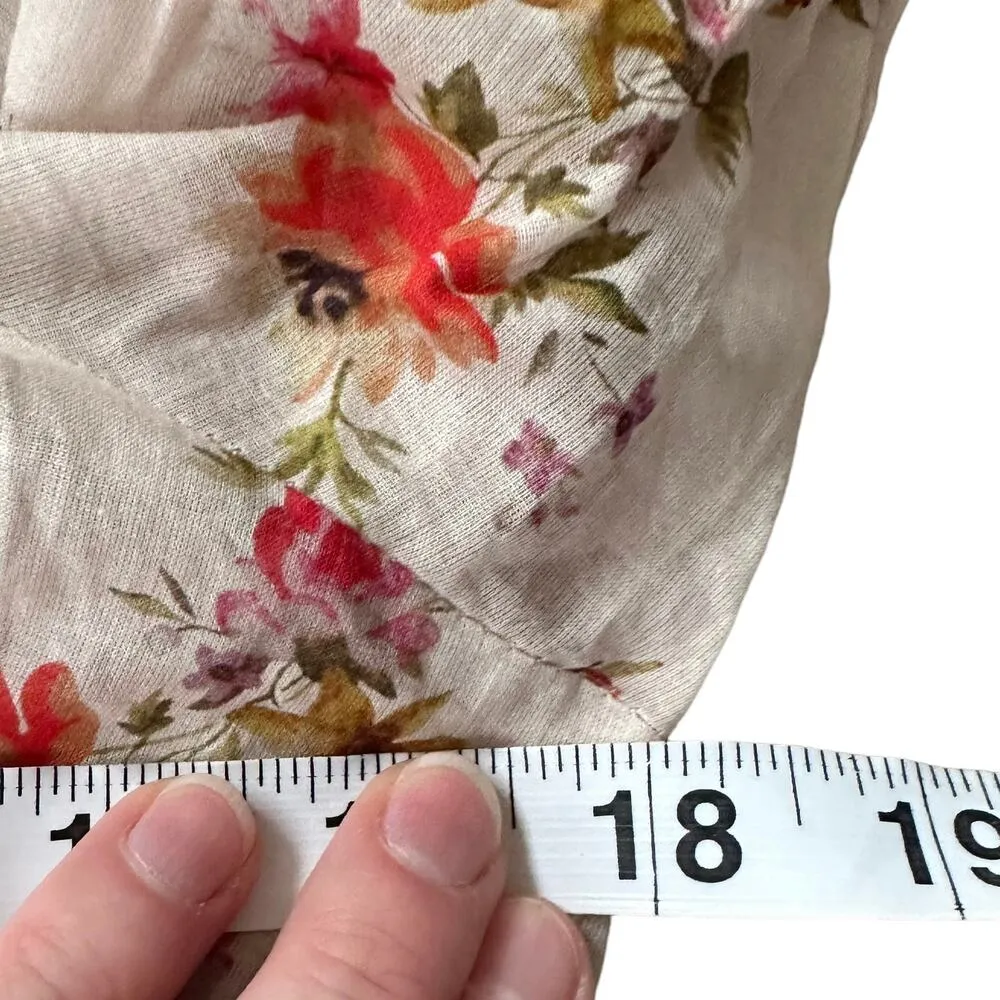 V. Chapman The Fig Dress Natural Dainty Floral Size 2 - Image 10