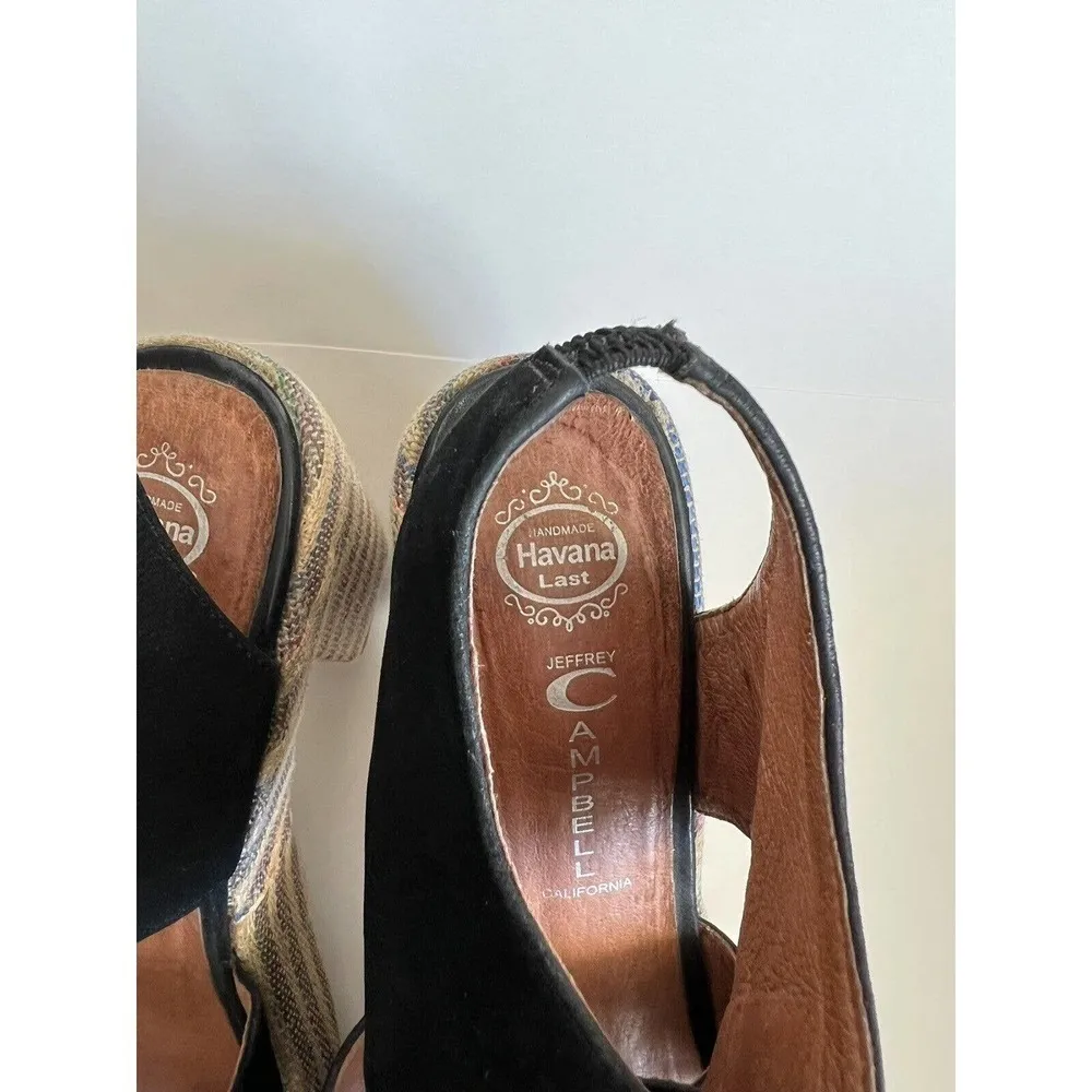 Jeffrey Campbell Frank Espadrille Lace Up Chunky Sandal - Image 3