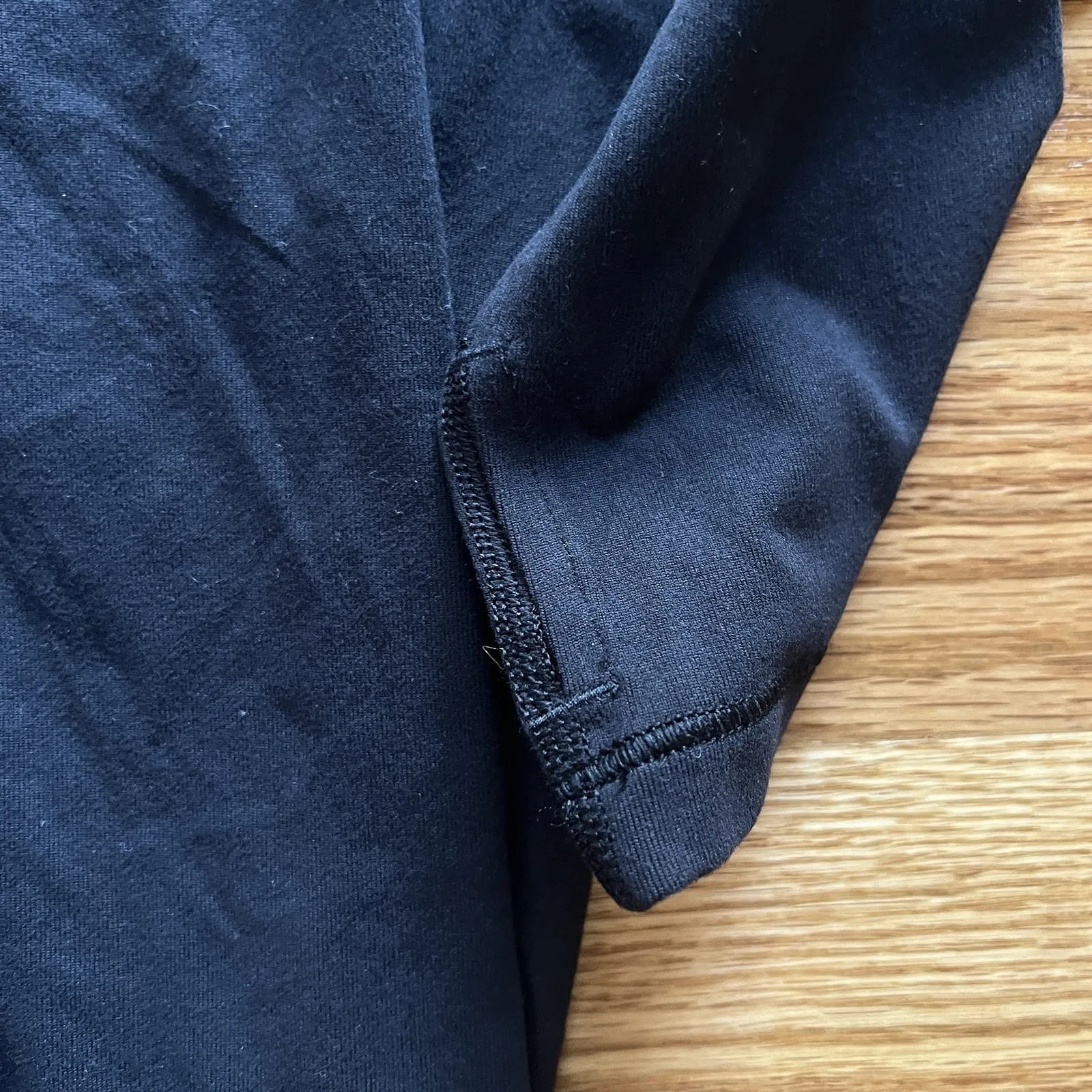 Lululemon Black Cropped Pullover Hoodie Funnel Neck Athleisure Activewear Y2K - Image 8