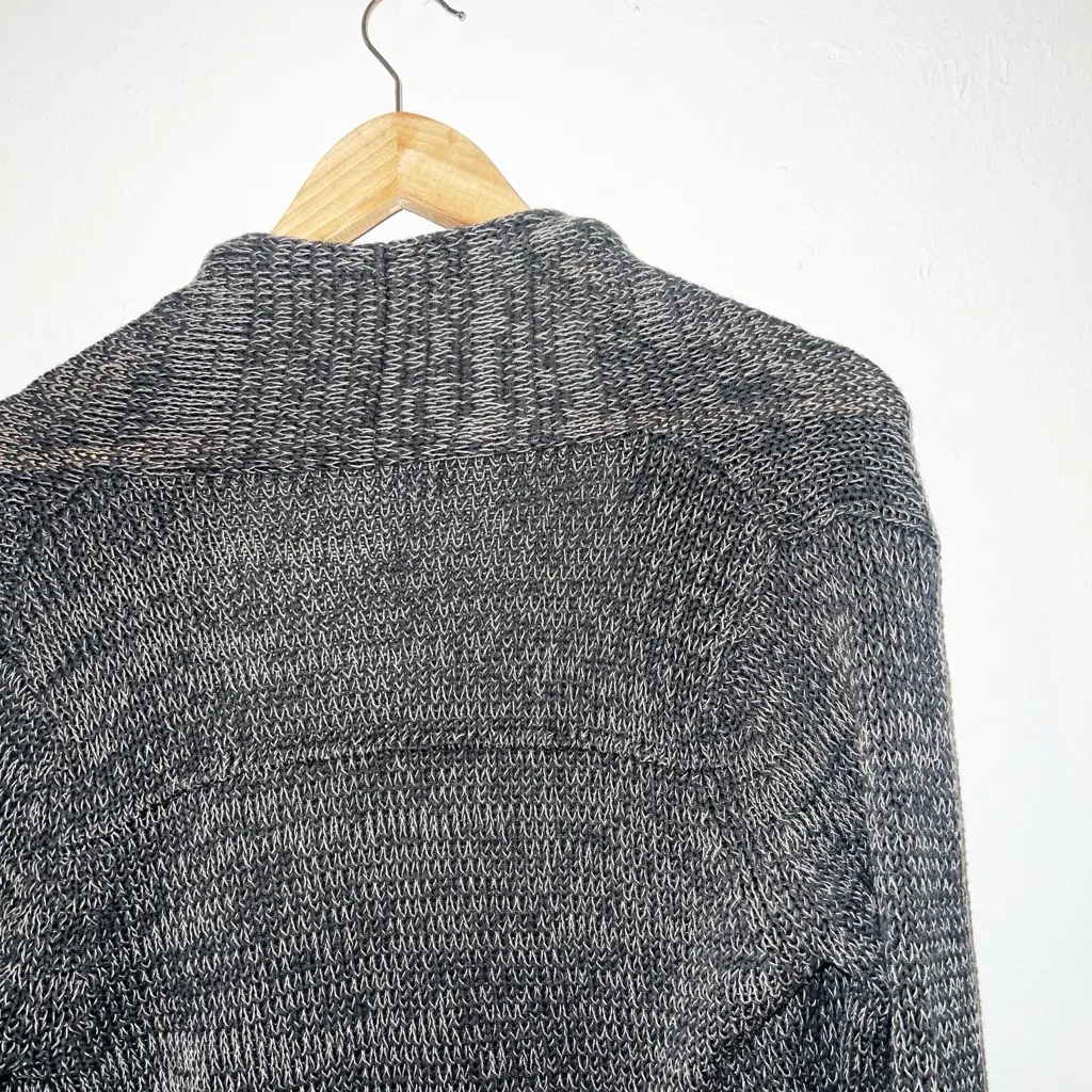 Wooden ships cotton blend open gray women’s cardigan - Image 10