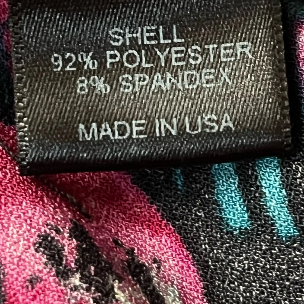 WAYF Short Sleeve Sheath Side Zippers Mini Dress Pink Black White Size XSmall - Image 5