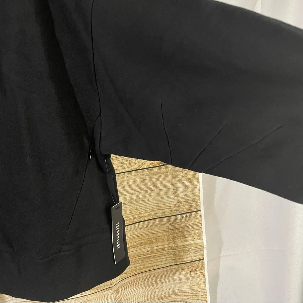 Secndnture mock neck full zipper long sleeves sweater women plus size 2X - Image 9