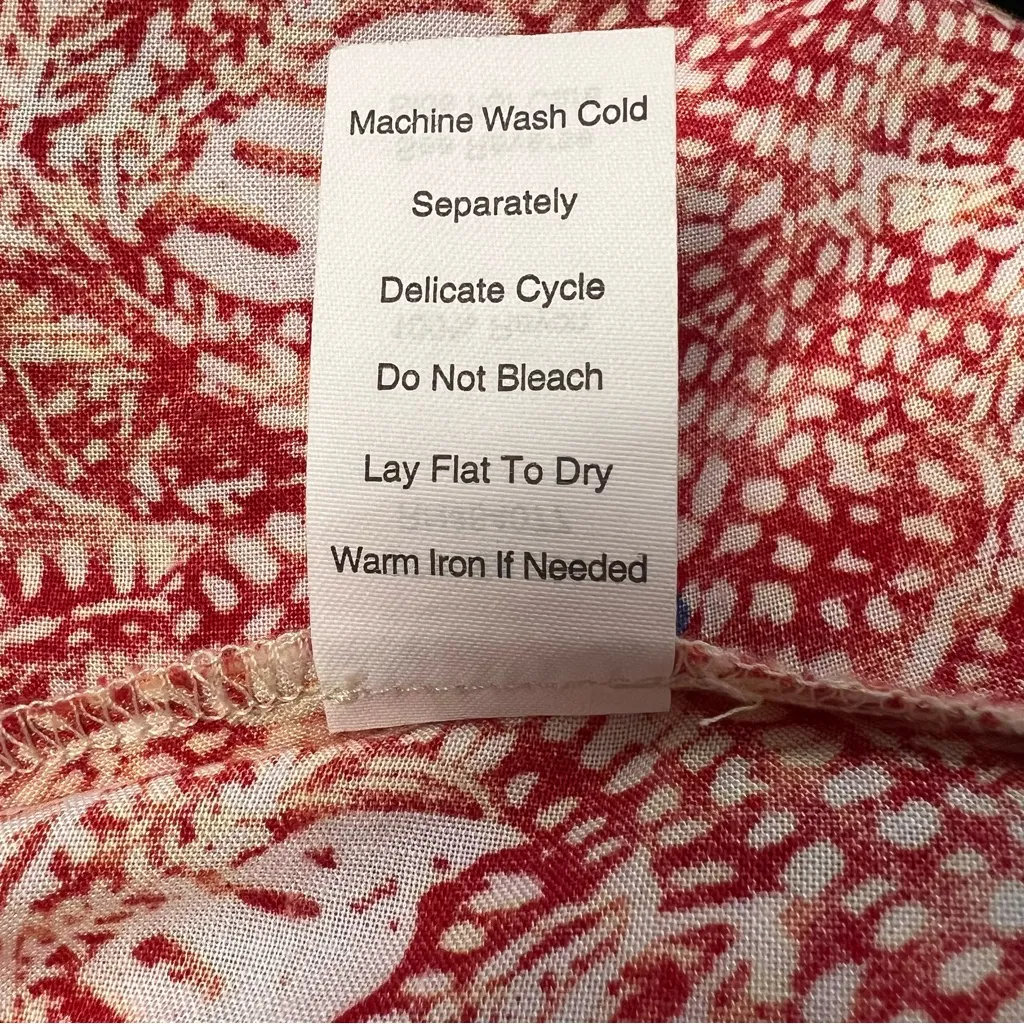 CAbi Abstract Print Mini Skirt Size XS - Image 4