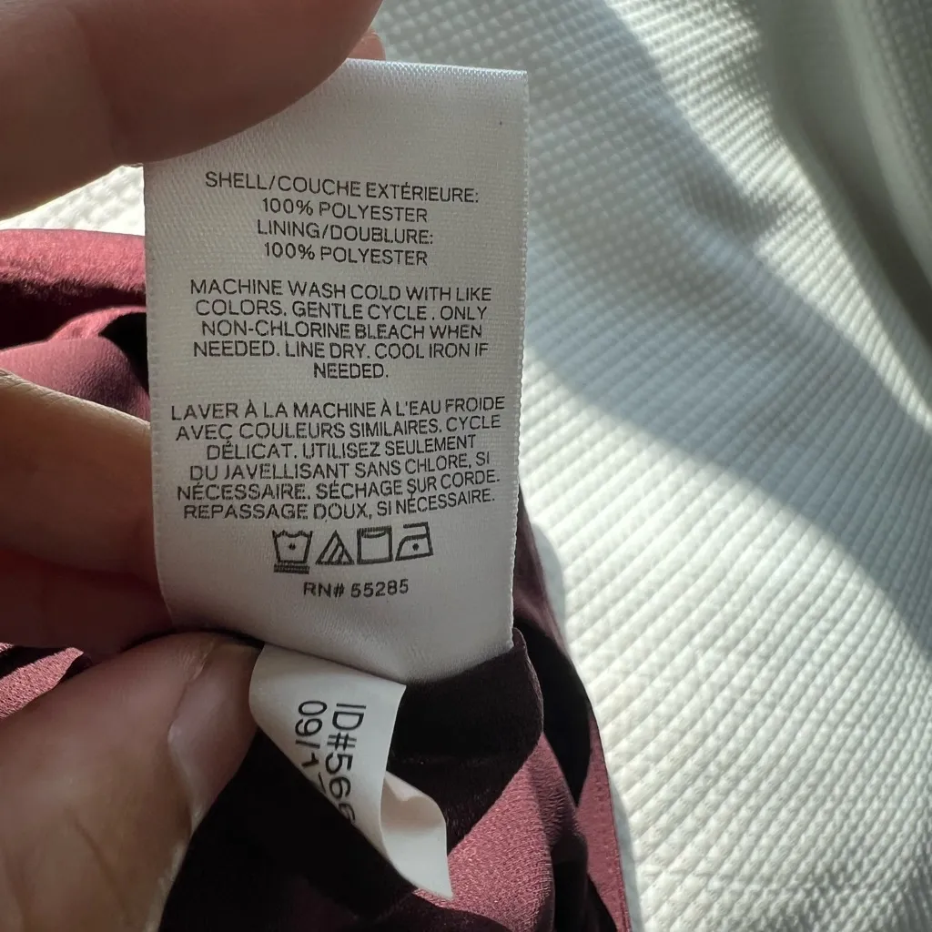 Express  Camisole Woman‎ size M  Red Relaxed Backless Casual Business - Image 4