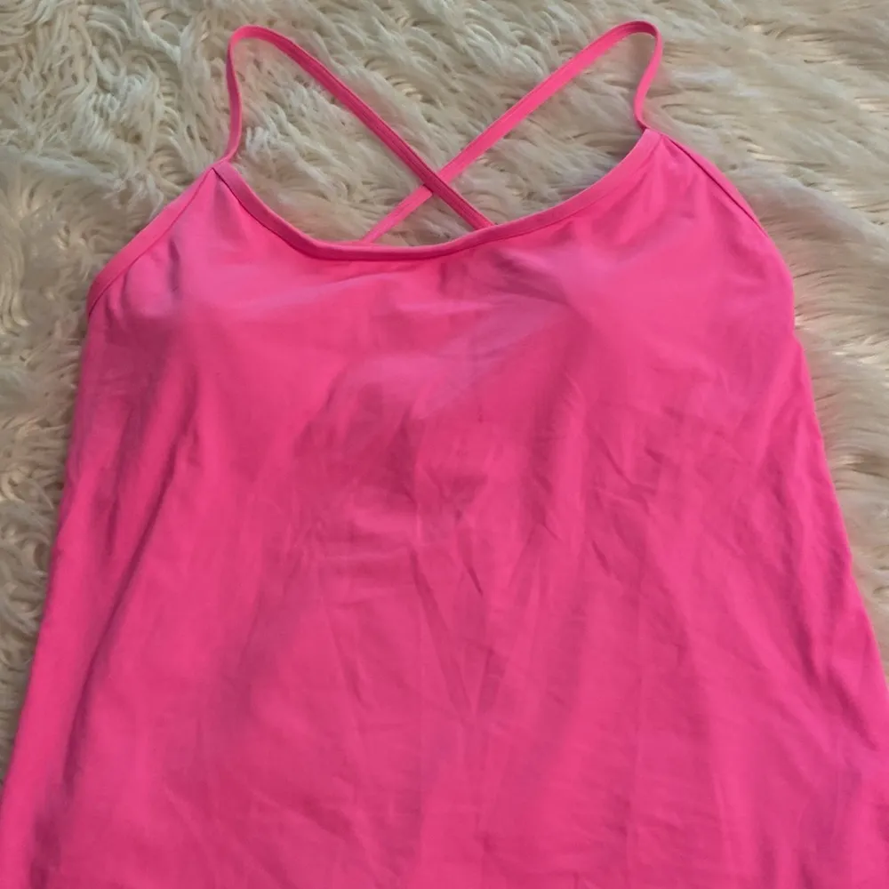 Lilly Pulitzer Swim top is size L and Luxletic color pink and bottom size 14 - Image 3