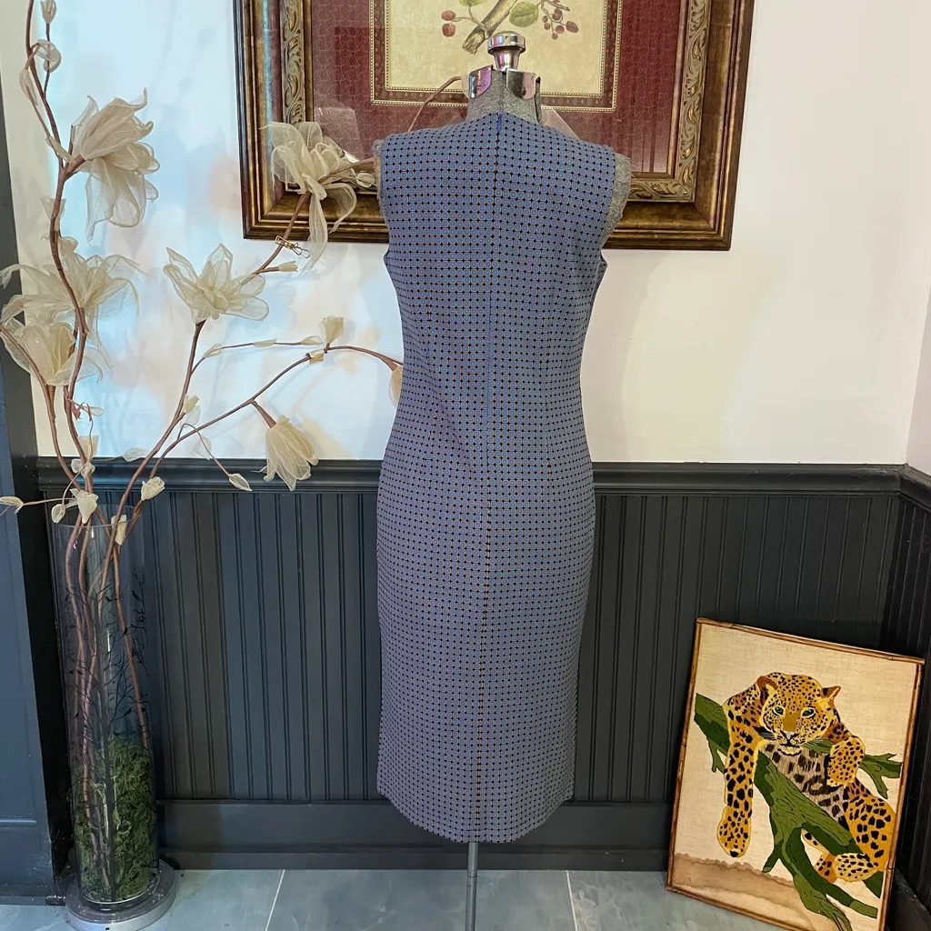 J. McLaughlin Women's Devon Sleeveless Crew Neck Fit Pencil Dress - Sz XS 💚🎀 - Image 5