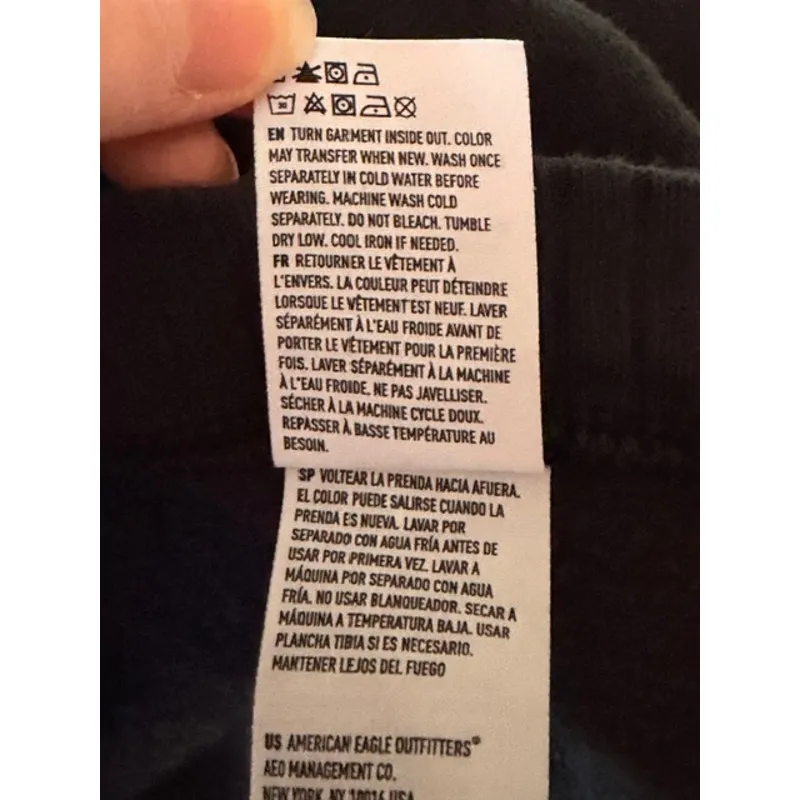 American Eagle Hoodie – Size L – Navy Blue Size L - Image 6