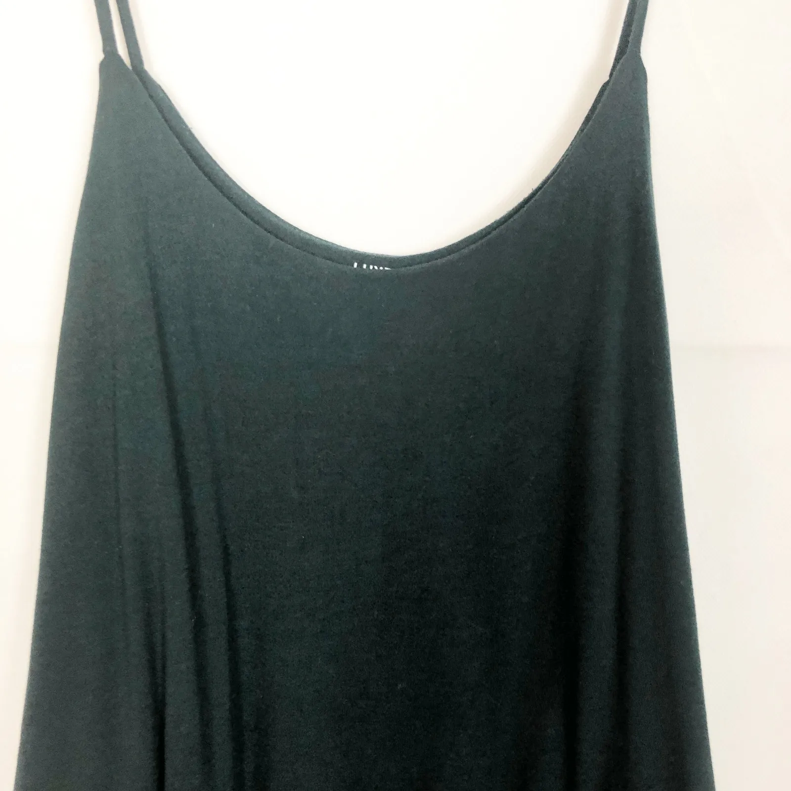Luxe Forest Green Tank Top Size S - Image 3