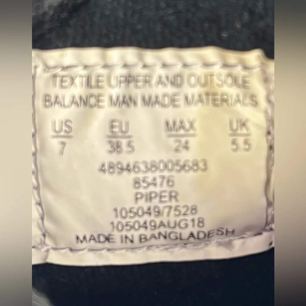 Everlast PIPER 7 Puffer Black Zip-Up Booties Shoes - Image 8