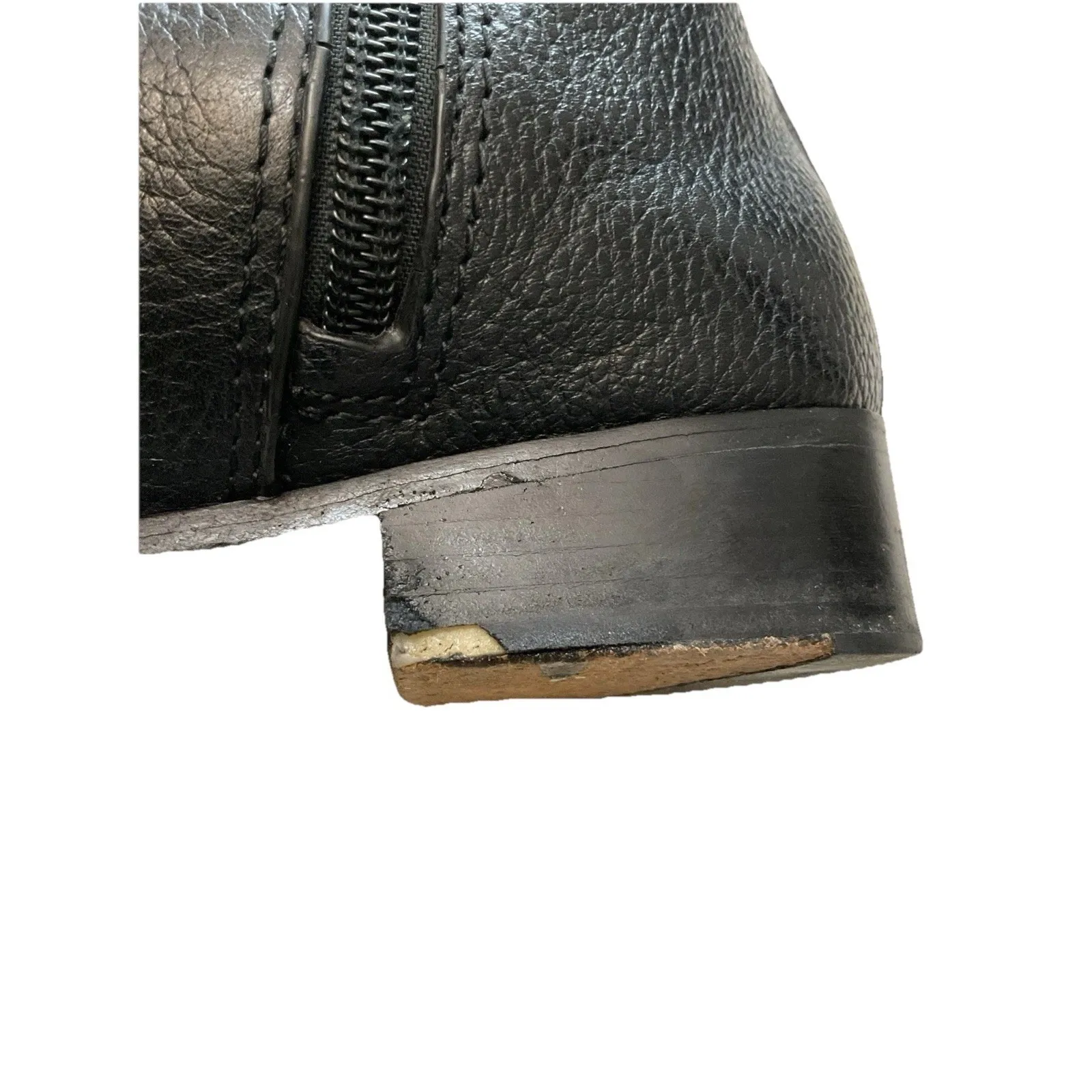 Tory Burch Womens Leather Amanda Tall Riding Boots Size 7  Black Equestrian - Image 7