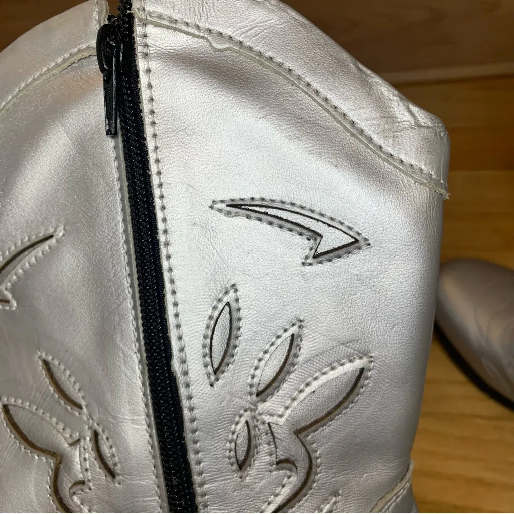 Sandro Moscoloni For Her Metalic Western Booties - Image 10