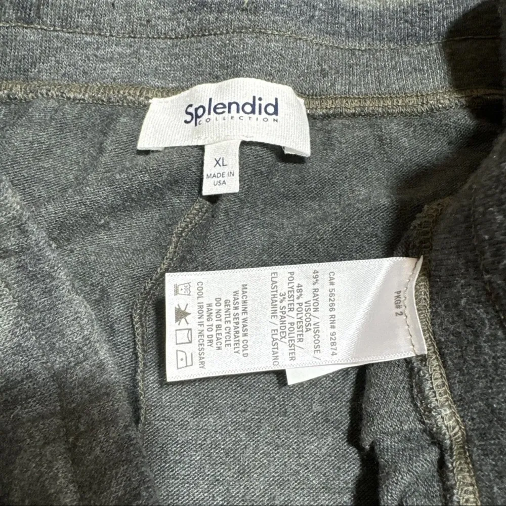 Splendid Supersoft Camo Jogger Green Size XL - Image 6