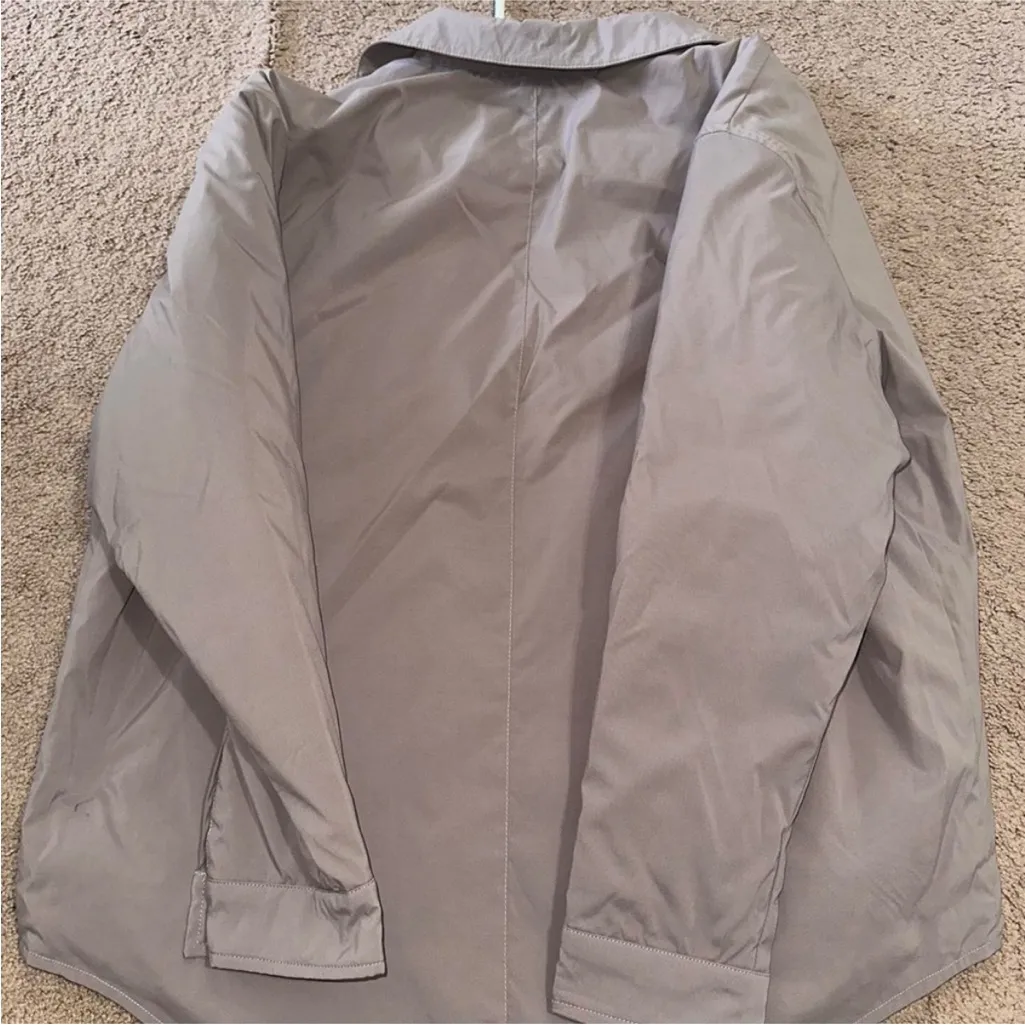 Calvin Klein Jeans Grey Collar Bomber Jacket - Image 8