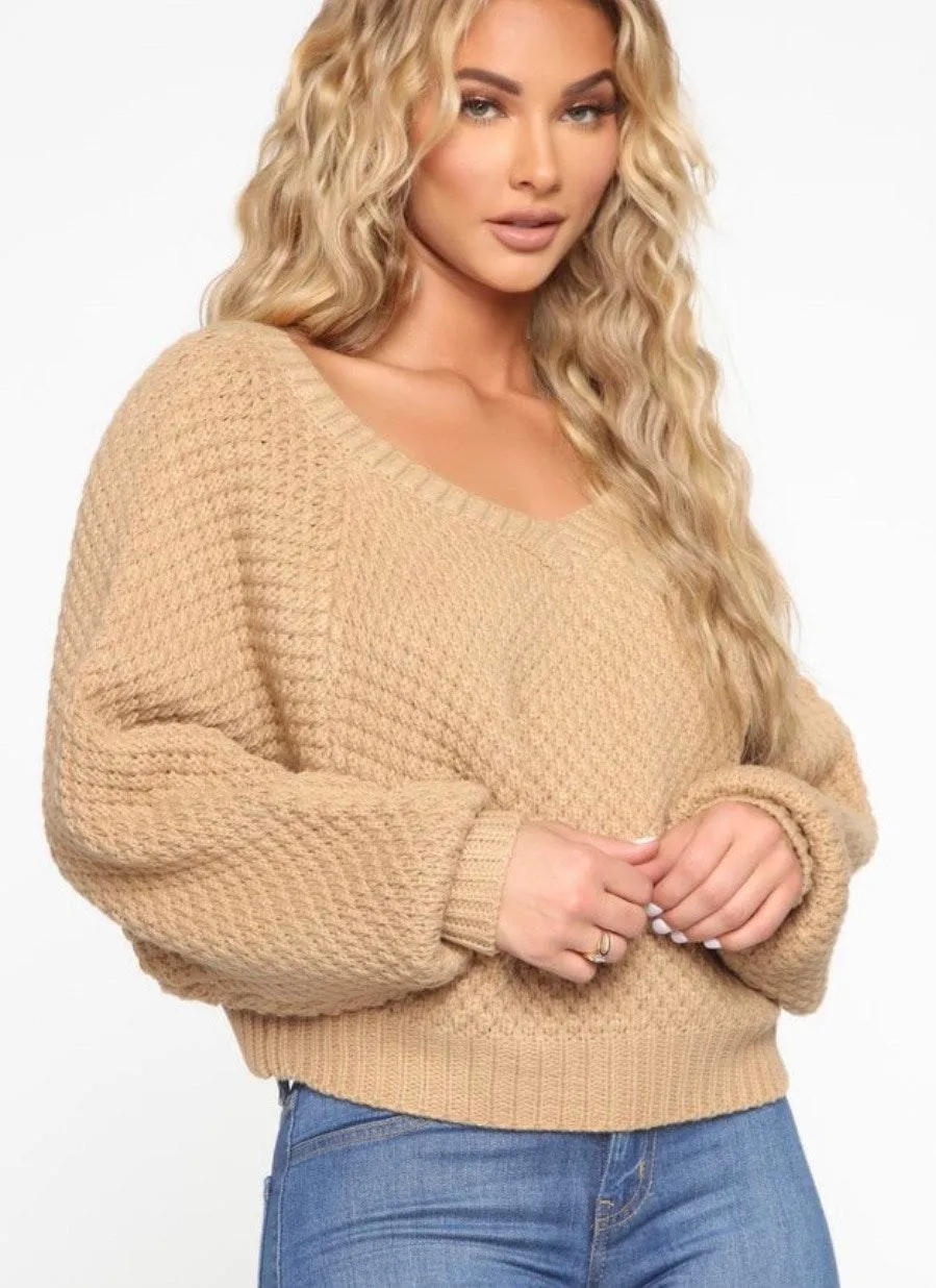 Sweater Shirt Tan - Image 2