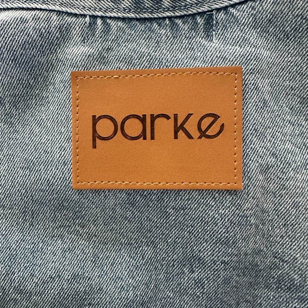 Parke Long Sleeve Denim Shirt Small NWT - Image 10