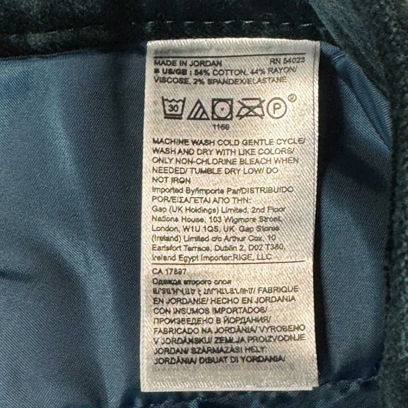 Banana Republic Sloan Polished Minimalist Stretch Ankle Pants Green 14 Old Money - Image 4