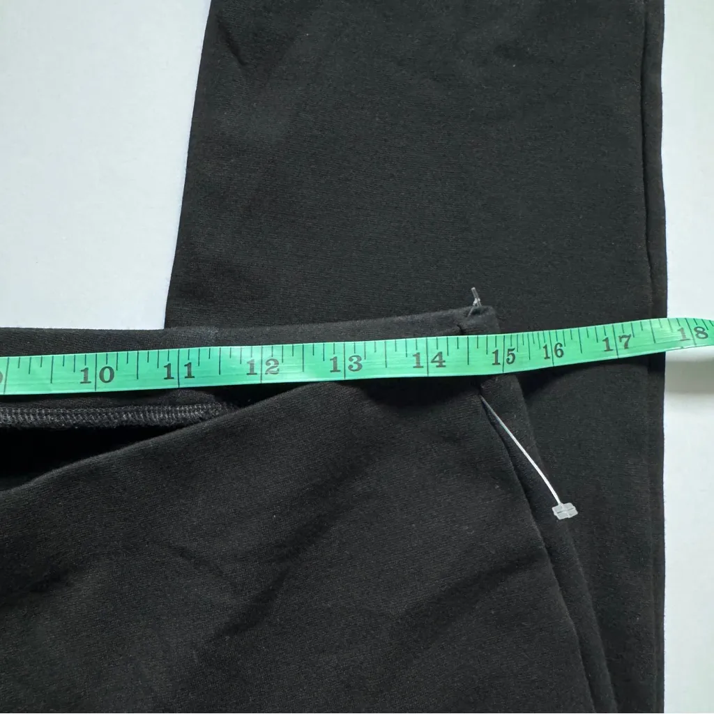 Eileen Fisher Black System Stretch Ponte Slim Pant Size Small Petite NWOT - Image 5