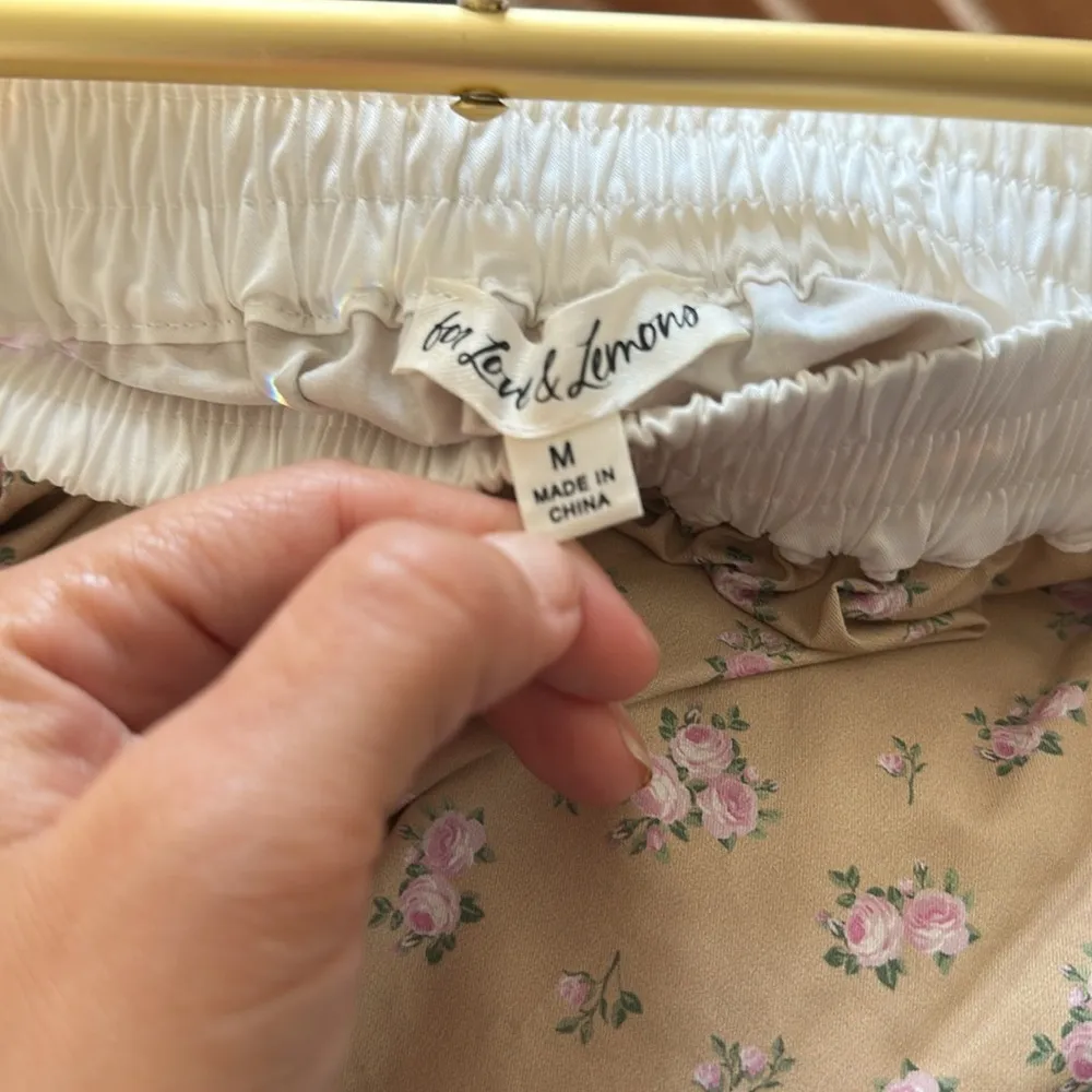 For Love And Lemons TAMREN BOXER SHORT TAN - Image 9