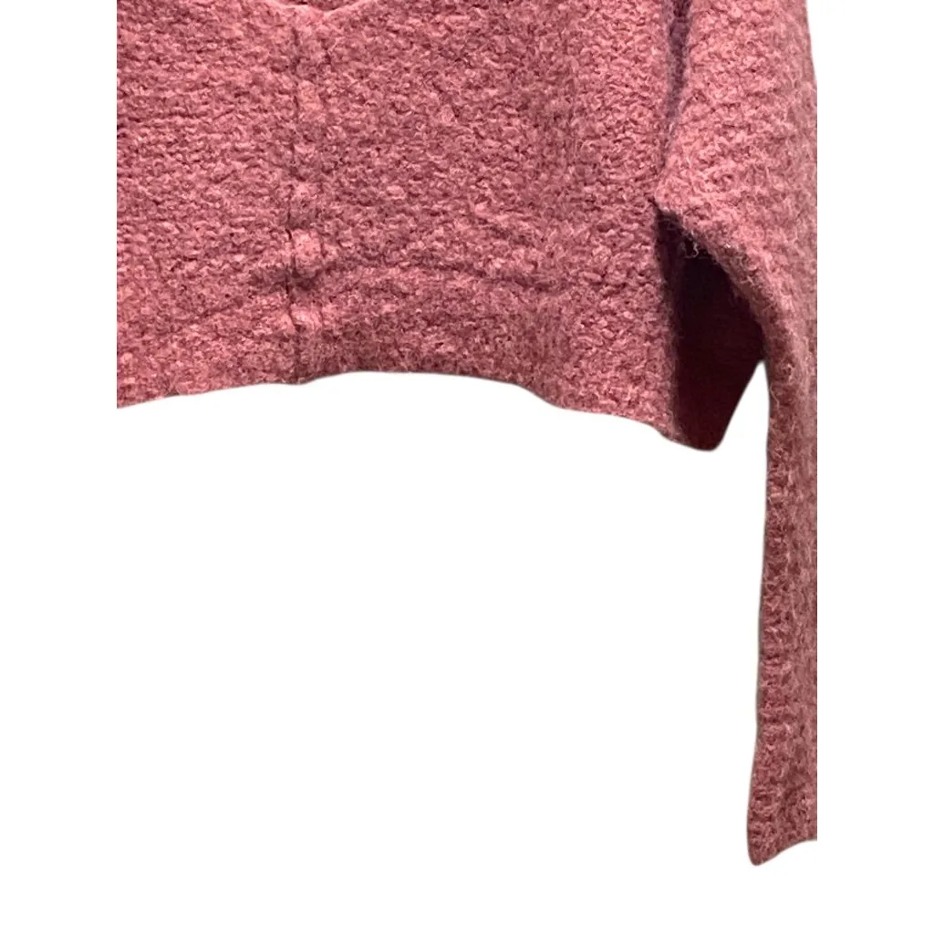 Free People Cropped Sweater Pink Size S - Image 8
