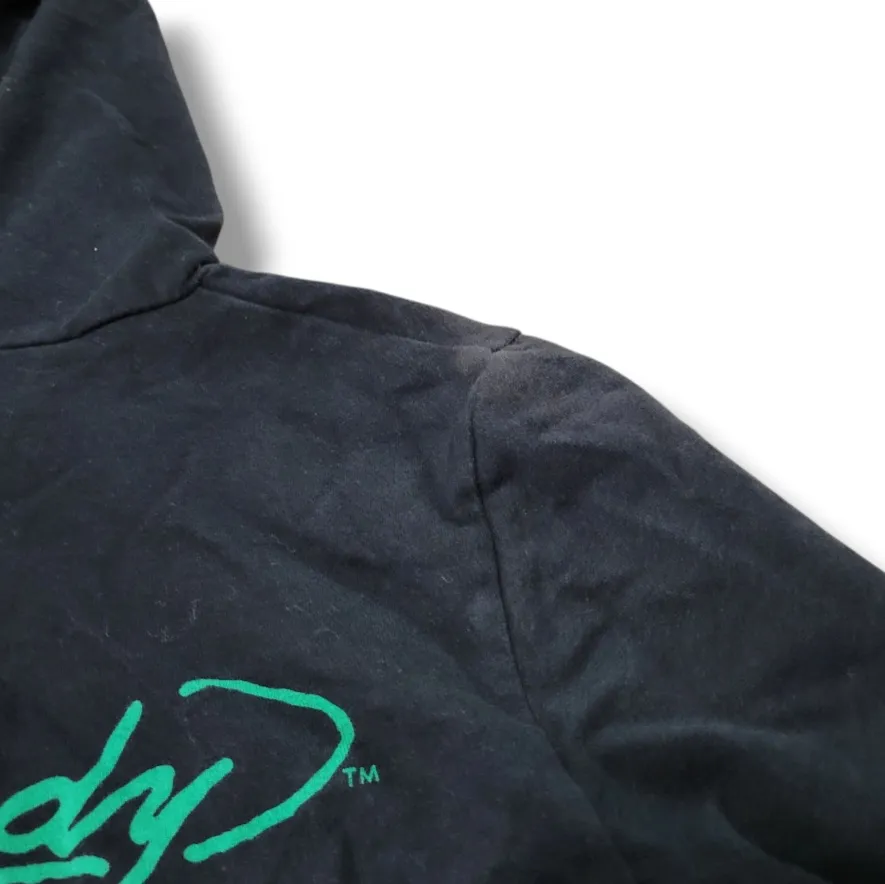 Y2k Vintage Ed Hardy Sweatshirt Small Zip Up Hoodie NYC Skull Eagle Snake Fading Faded Discoloration - Image 12