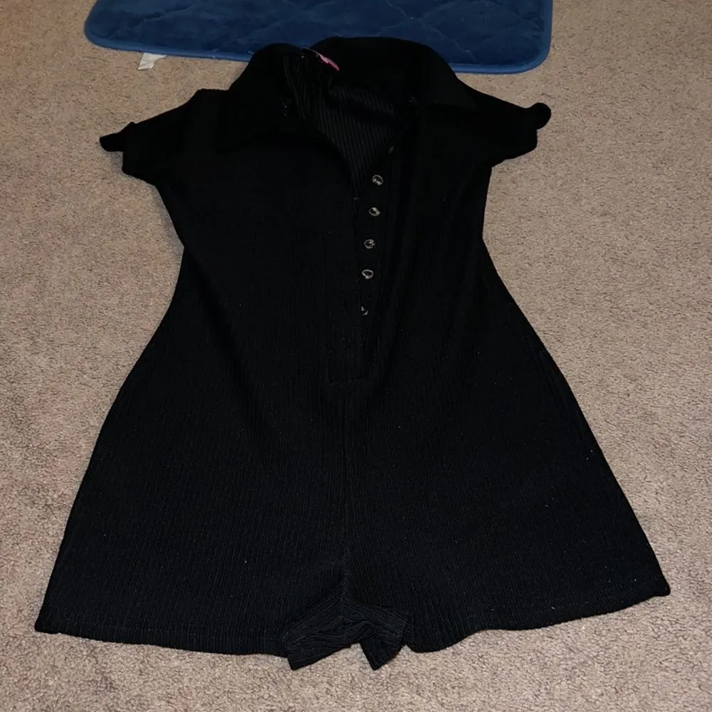 Edikted medium black romper - Image 3